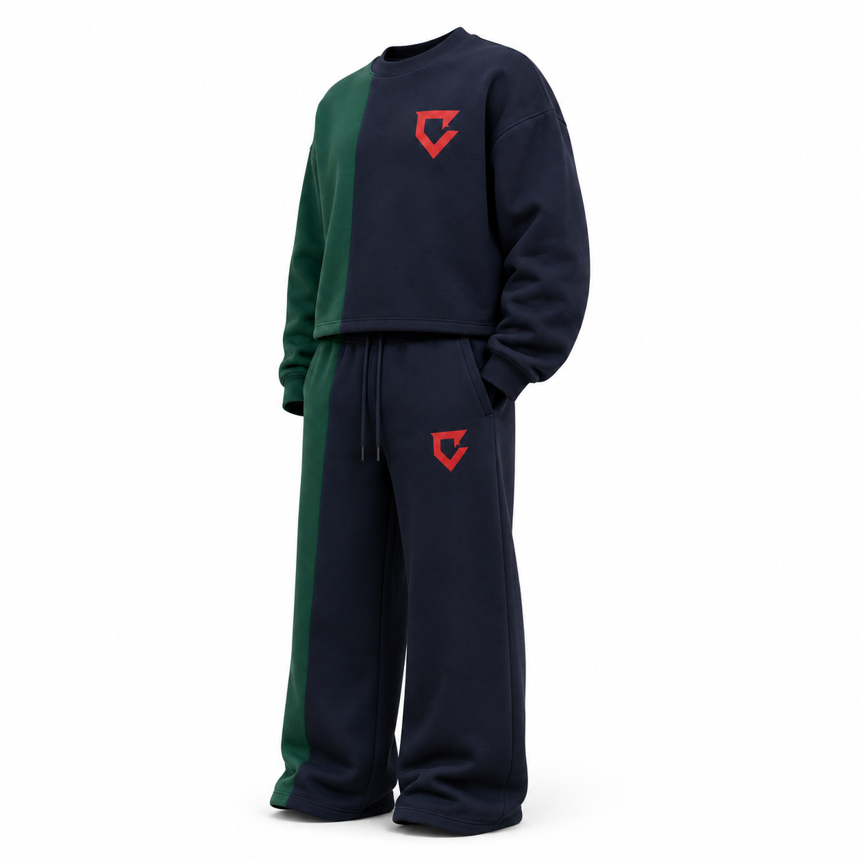 Heavyweight Fleece Sweatsuit - Image 2