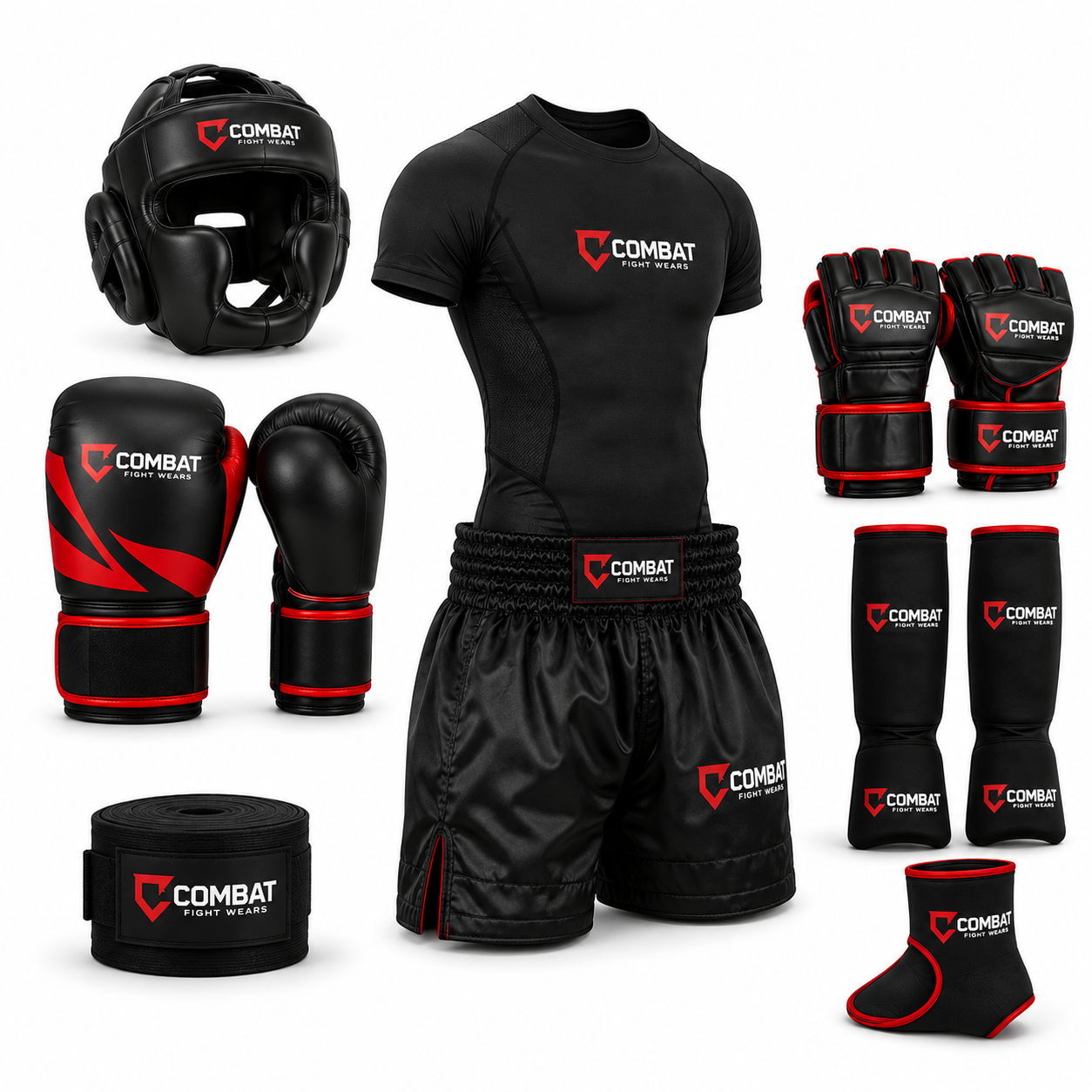 Iron Shield Kick Boxing Uniform - Image 3